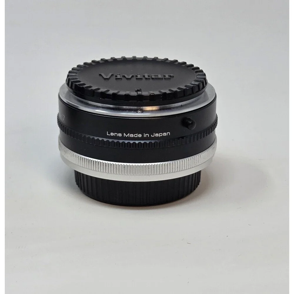Vivitar Automatic Tele Converter 2X-7 Konica AR Mount Caps Case Japan‎